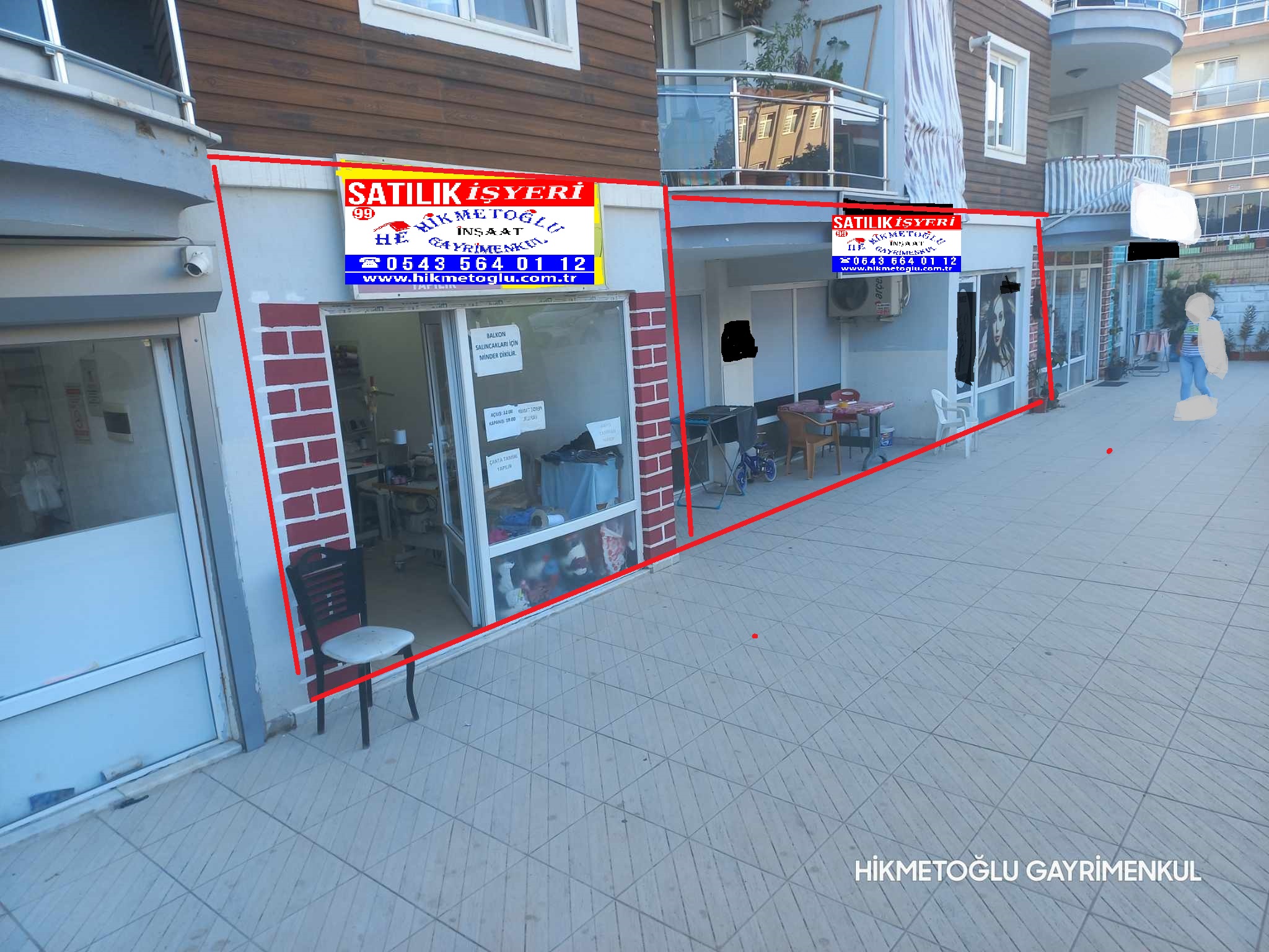 KARAHASANLI  MAHALLESİNDE SATILIK İŞYERLERİ 