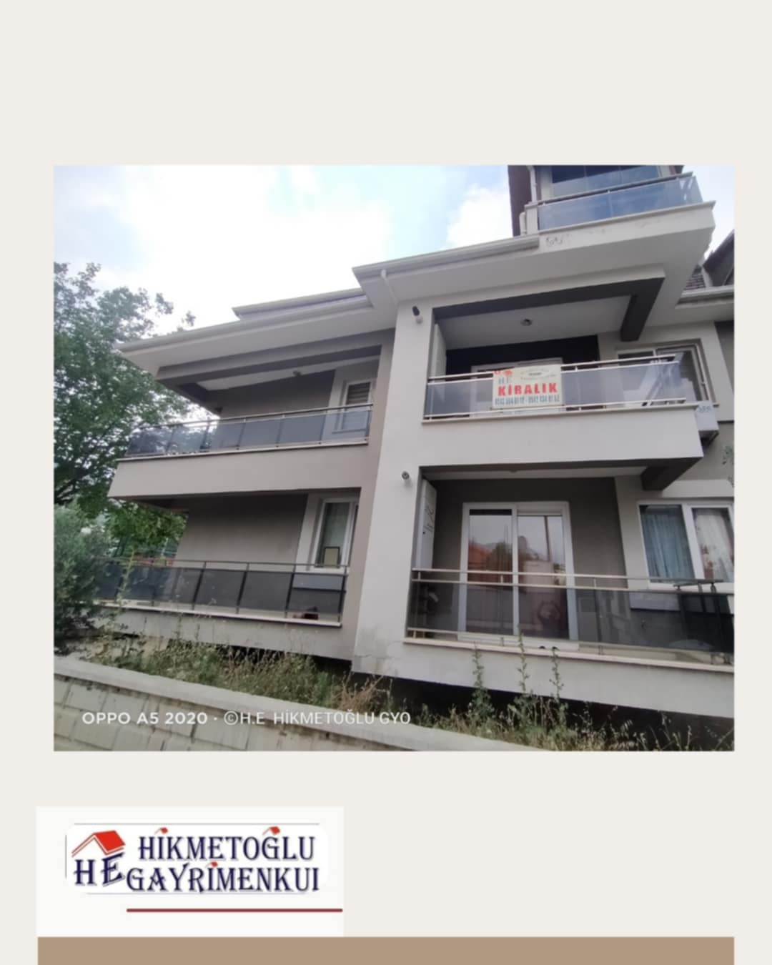 ZEYTİNKÖY MAH. KİRALIK 1+1 APART