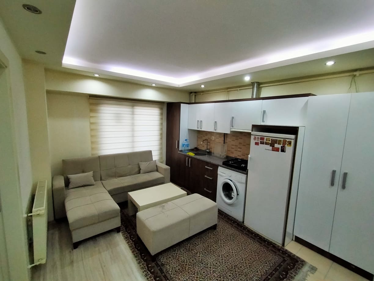 PAMUKKALE BELEDİYESİ YANI EŞYALI 1+1  KİRALIK APART 